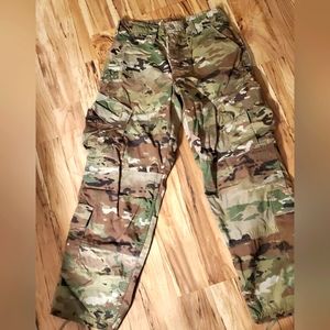 Army camo cargo pants insect repellent